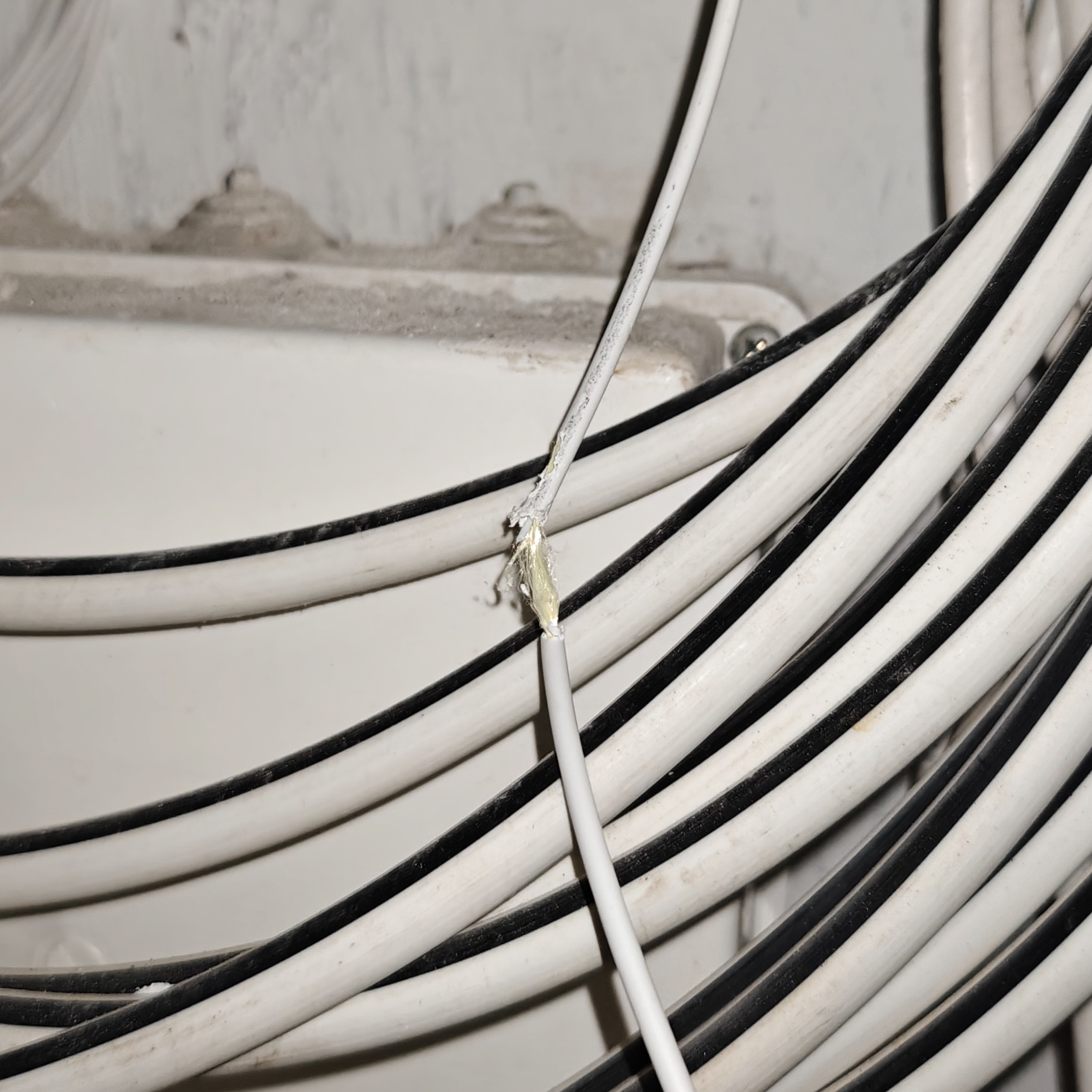 Exhibit A. The accused's handiwork.