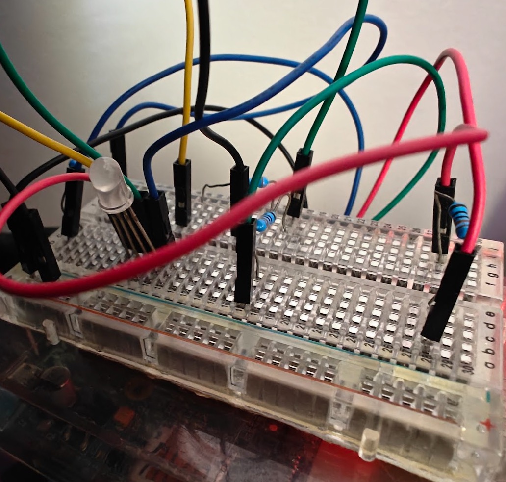 The hardware. Elegant it is not.