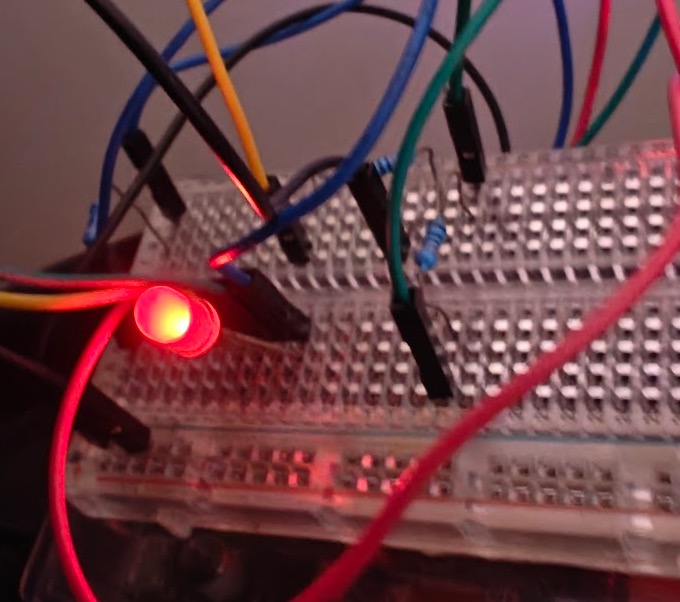 Red. Not great news, but at least you know.